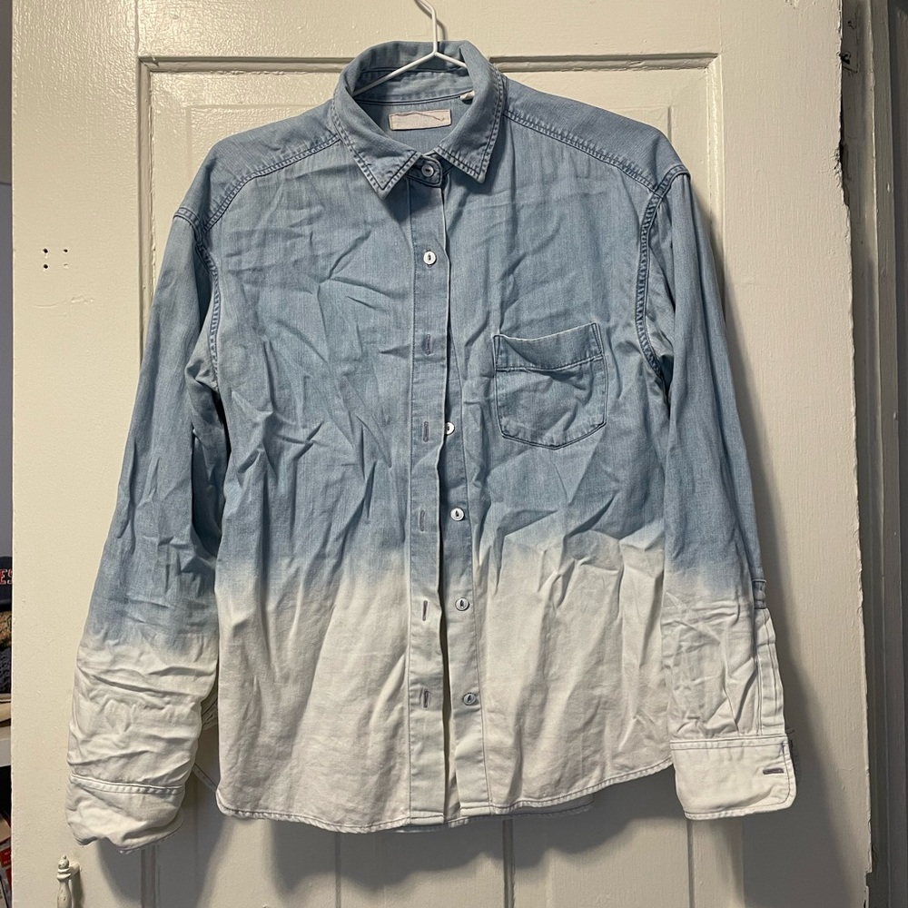 Uniqlo DipDye Denim Shirt